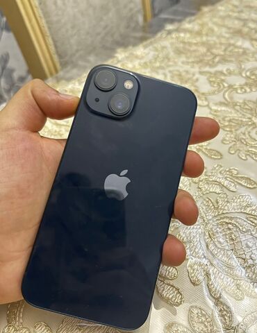 IPhone 13, 128 GB, Midnight, Zəmanət, Barmaq izi, Face ID