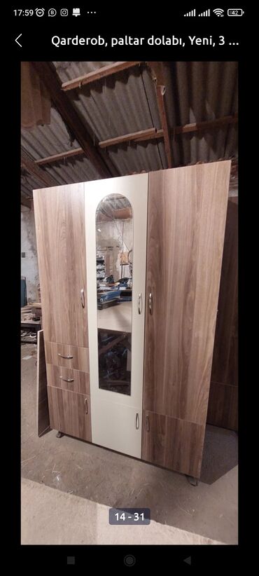 Dolablar: Yeni, Açılan, 3 qapılı Düz dolab, Qarderob, paltar dolabı, Azərbaycan -da lalafo.az — 30 Dolablar: Yeni, Açılan, 3 qapılı Düz dolab, Qarderob, paltar dolabı, Azərbaycan — 30