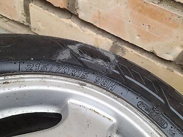 Комплект автомобильных шин с диском - Размер: 215/70 R15 - Индекс