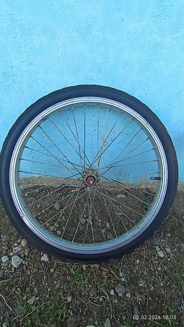 Velosiped ehtiyyat hissələri: Velosiped təkər cütü - Ölçü: Təxminən 20 düym (uşaq/yeniyetmə — 10