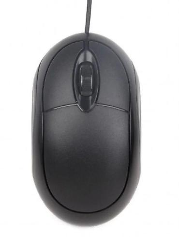 Kompjuterski miševi: Žičani optički miš – crni - Standardna USB veza, Plug & Play (bez na lalafo.rs — 2 Kompjuterski miševi: Žičani optički miš – crni - Standardna USB veza, Plug & Play (bez — 2