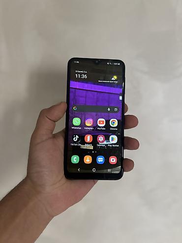 Samsung: Samsung Galaxy A10, 32 GB, rəng - Mavi, Sensor — 2