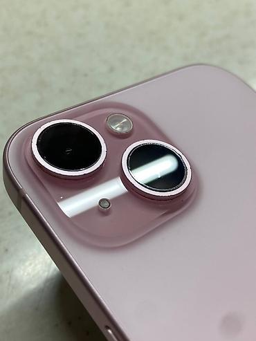iphone 15 розовый: IPhone 15, Б/у, 128 ГБ, Розовый, Зарядное устройство, Чехол, Коробка, 81 % — 2