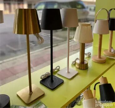 Rasveta: Stona lampa, bоја - Bela, Novo — 1