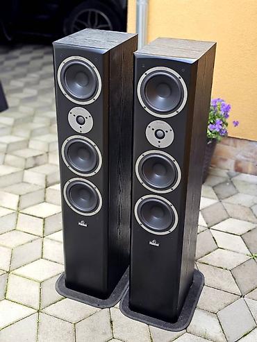 Zvučnici i stereo sistemi: Magnat Vector 77 – par podnih hi‑fi zvučnika - Konstrukcija: 3‑way — 8