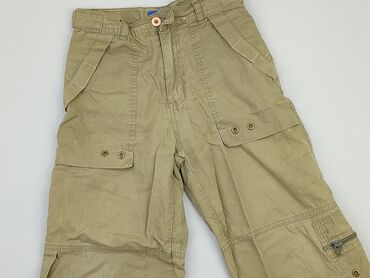 spodnie z eko skóry sinsay: Material trousers, 8 years, 122, condition - Good