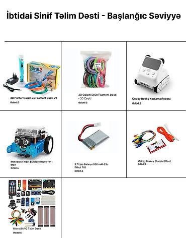 dendi oyun: Kateqoriya: Stem/Maker Məhsulları > Təlim Dəstləri Məhsul: İbtidai — 1