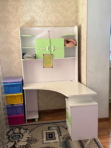 bunk bed: Продаю мебель шкаф двухъярусная кровать и парта — 3