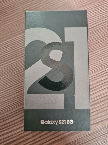Samsung: Samsung Galaxy S21 5G, 128 GB, rəng - Qara, Zəmanət, Barmaq izi, Simsiz şarj