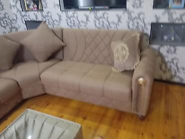 Divan və masa dəstləri: Künc divan dəsti - Künc formalı geniş divan: yumşaq parça üzlük, romb -da lalafo.az — 4 Divan və masa dəstləri: Künc divan dəsti - Künc formalı geniş divan: yumşaq parça üzlük, romb — 4