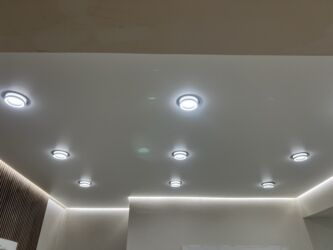 Натяжной потолок: Натяжной потолок 3D потолки, Глянцевое, Матовое Демонтаж, Гарантия, Бесплатная консультация — 2