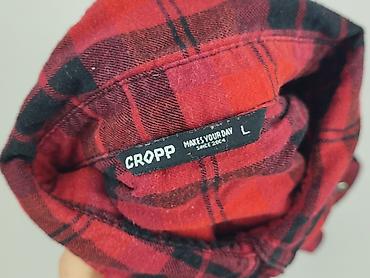 czerwony: Cropp, Koszula damska, rozmiar L — 4