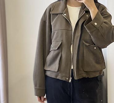 Сырт кийим: Женская укороченная куртка под Zara 
Размер стандарт — 2