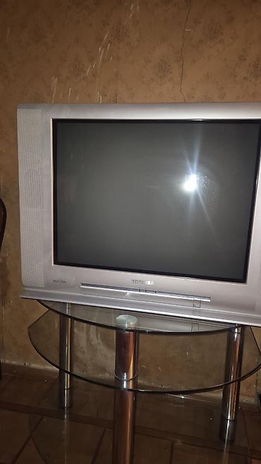 ТВ и видео: Toshiba kineskop televizor. Gümüşü rəngli korpusda klassik iri — 1