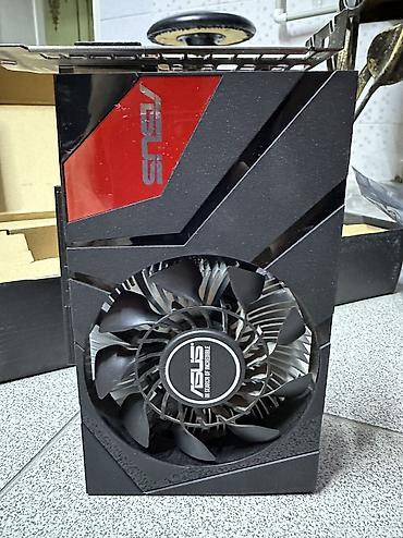 9070 xt: Видеокарта для ПК, Б/у, Asus, GeForce GTX, 2 ГБ — 1