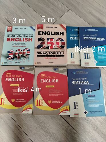 физика сборник тестов pdf: İnglis dili test toplusunun birinci hissənin icində cavablar yoxdur