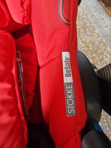 Avtokreslolar: Qırmızı rəngli uşaq avtomobil oturacağı (beşik tipli, daşıma — 9