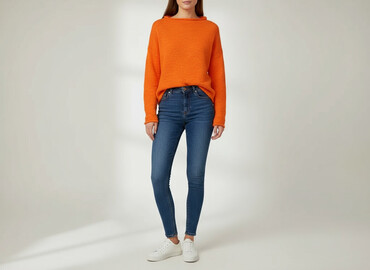sweter z odkrytymi ramionami sinsay: Cropp, Светр жіночий, розмір XS