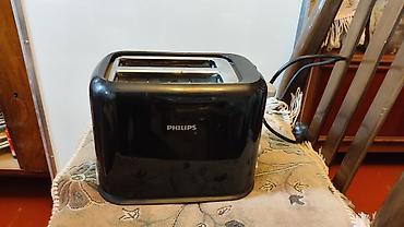 philips e100: Philips tost aparat - Rəng: qara, parlaq korpus - 2 dilimlik çörək — 1