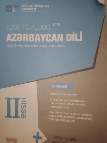 azərbaycan dili test toplusu 2 ci hissə pdf 2019: Azerbaycan dili test toplusu 2-ci hisse