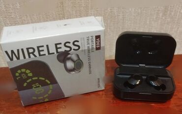 Qulaqcıqlar: Yeni Simsiz (Bluetooth) Qulaqcıqlar, rəng - Qara — 8