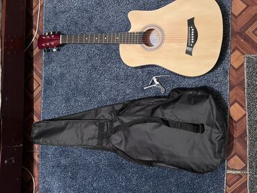 Гитары: Оплата только наличными и перевод Акустическая гитара дредноут с