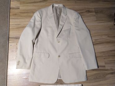 Odela: Muško odelo – komplet sako i pantalone, svetlo bež/šampanj boje. - — 3