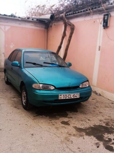 işlənmiş maşınlar: Hyundai Accent: 1.5 l | 1995 il Sedan