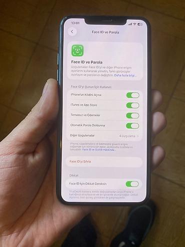 iphone 11 pro case: IPhone 11 Pro Max, 256 GB, Qara, Zəmanət, Simsiz şarj, Face ID — 3