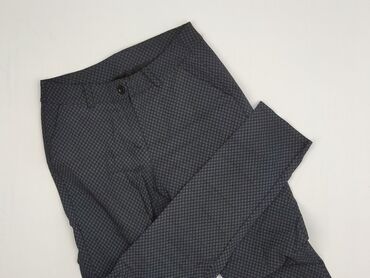 spodnie woskowane house: Material trousers for women, size L