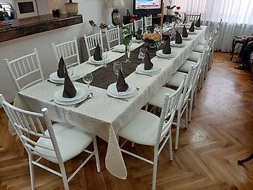 Stolice: Tiffany stolica se proizvodi od metala a krajnja zaštita je — 6