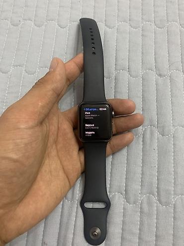 apple wat: Apple Watch Series 3, модель A1558, размер 38 мм. Корпус: Space Gray — 2