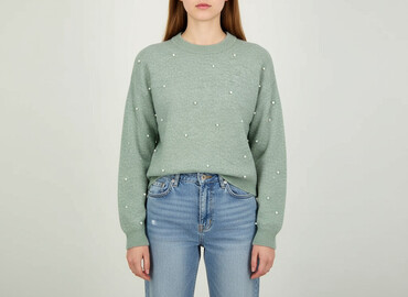 sweter w paski cropp: Women`s sweater, size XS