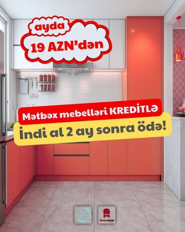 yeni il üçün əl işləri: Sifarişlə mətbəx dəsti, Özü çəkən petlələr, Sadə laminat, Kredit var, Pulsuz çatdırılma