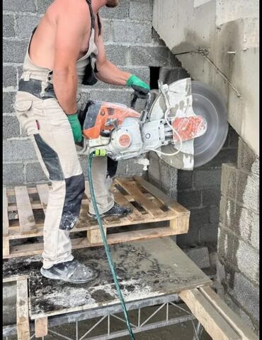 Tikinti və təmir: Beton kesen beton desen beton kesimi beton deşimi sesiz tozsuz