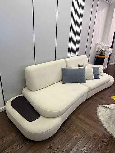 Divanlar: Müasir dizaynlı modullu divan - Forma: Yumşaq oval xətləri və iki — 1