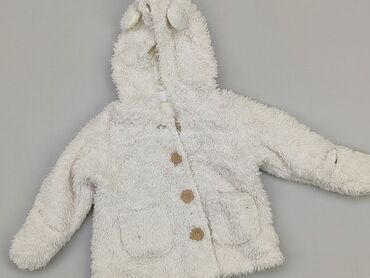 kurtka off white: Jacket, F&F, 0-3 months, condition - Good