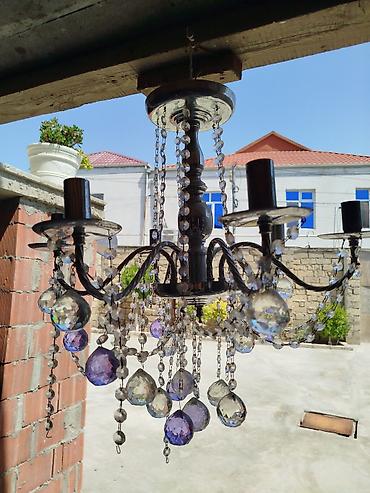 Çılçıraq, 5 lampa, Metal