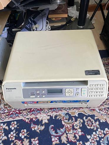 Принтеры: МФУ Panasonic KX-MB1500, хорошее состояние. Сканер, печать, все — 2