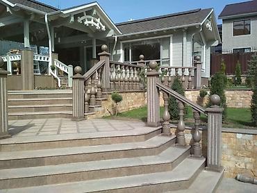 Фасадные плиты Сары-Таш (Травертин): Новый, Размер: 30x60 мм, Желтый, Установка, Гарантия, Бесплатный выезд — 26