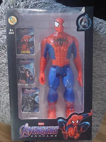 Children's Items: SPIDERMAN FIGURA 30 CM NOVO OGROMNI SPAJDERMEN SA ZVUKOM | Cene nisu at lalafo.rs — 2 Children's Items: SPIDERMAN FIGURA 30 CM NOVO OGROMNI SPAJDERMEN SA ZVUKOM | Cene nisu — 2