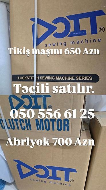 istilik sistemleri: DOIT tikmə avadanlıqları - Lockstitch (sap-sap) tikiş maşını – 650 — 1