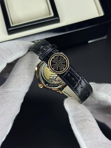 mexanik saatlar: Patek Philippe mexaniki qol saatı – klassik dizayn, turbyon üslublu — 8