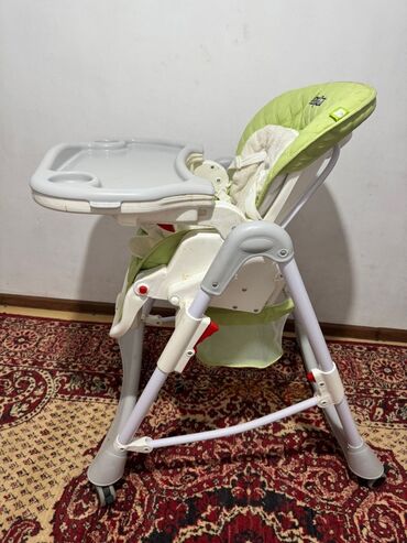 прогулочные коляски до 20 кг: Детский стульчик для кормления Babyton - Цвет: салатовый/белый. -