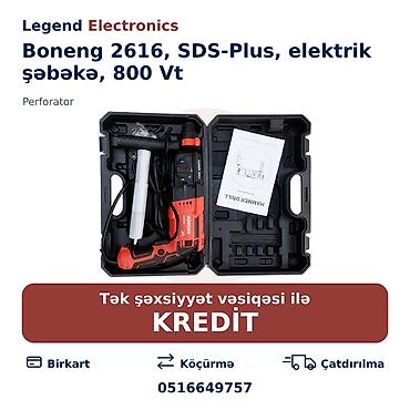 cekic 2018 cekic 2018: Elan başlığı: Perforator Boneng 2616, SDS-Plus, elektrik şəbəkə, 800 — 1