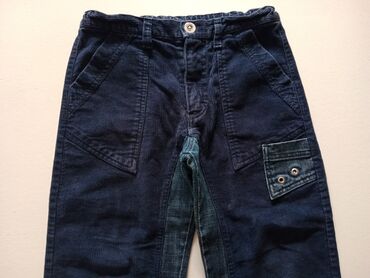 Pantalone: Beba Kids farmerke za dečake Kombinacija somota i teksasa Veličina 4 — 2