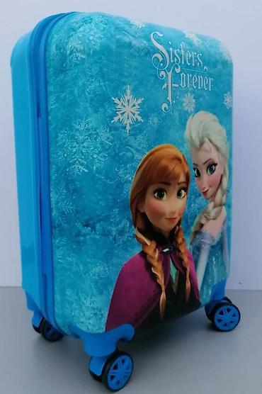 dior majce: Dečiji kofer na točkiće sa motivom "Frozen" crtanog filma, idealan za — 7