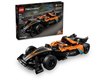 игрушечные машинки для детей: Lego technic 42169 Гоночный автомобиль NEOM McLaren Формулы E,452