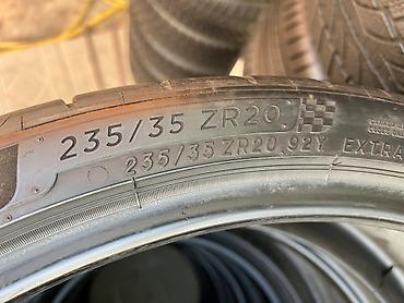 stud 100: Шины 235 / 35 / R 20, Лето, Б/у, Пара, США, Michelin — 3