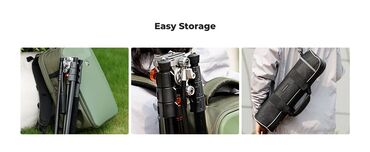 Другие аксессуары для фото/видео: Профессиональный видеоштатив K&F Concept (KF09.136) имеет — 4